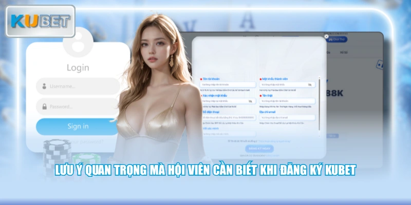 Lưu ý quan trọng mà hội viên cần biết khi đăng ký KUBET